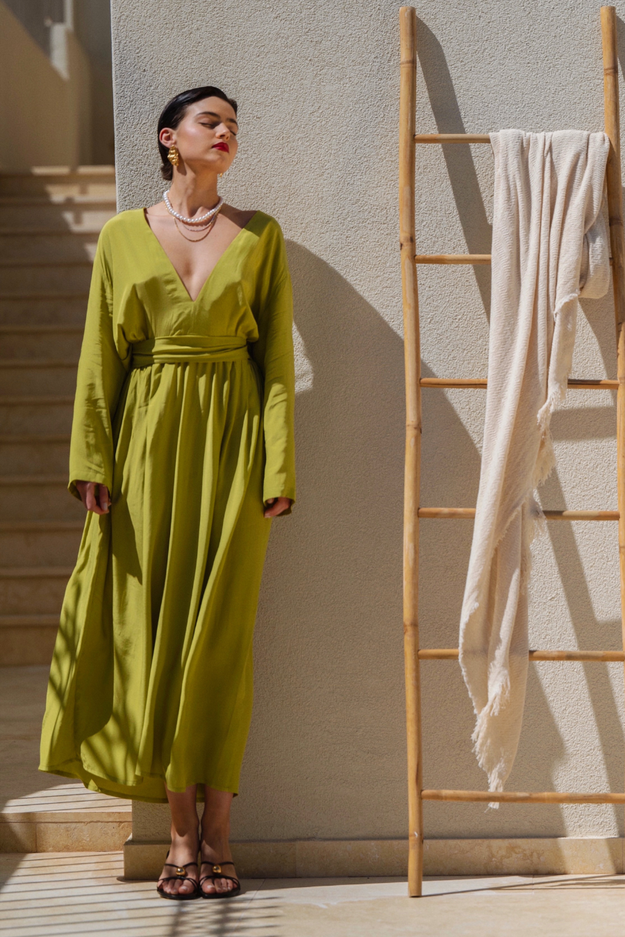 Isolde l. green dress