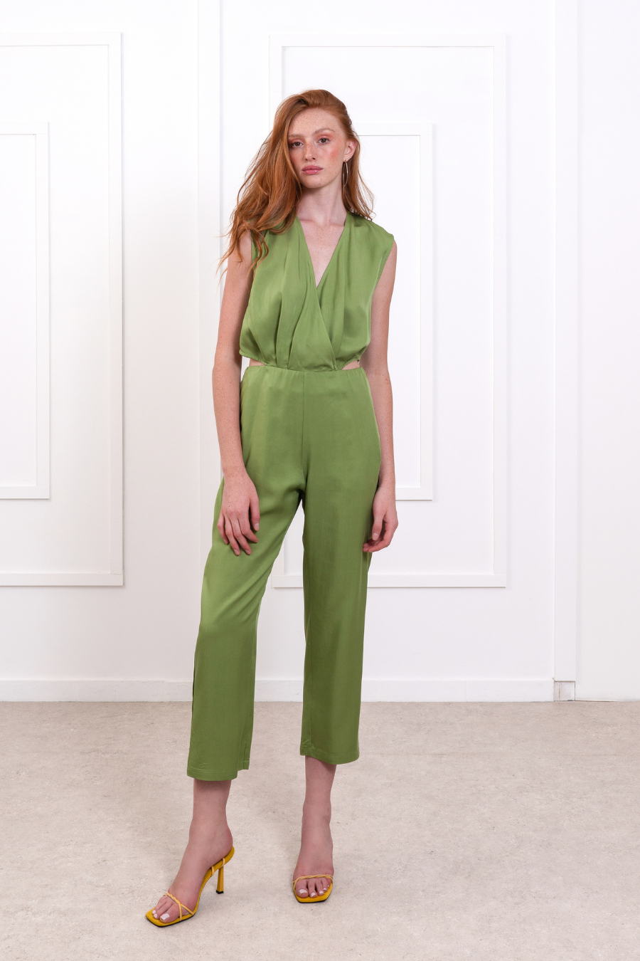 Cami green jumpsuit