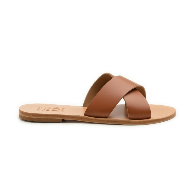 GAIA Handmade Brown Leather Sandals
