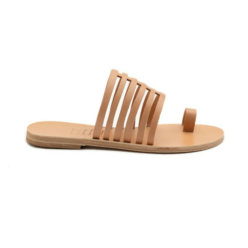 HEBE Natural Leather Sandals