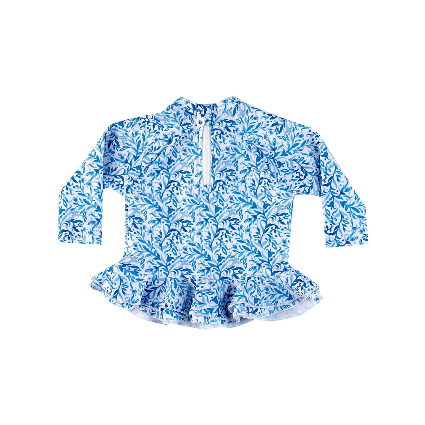BABY GIRL'S ANTI-UV RUFFLED RASHGUARD INDIE
