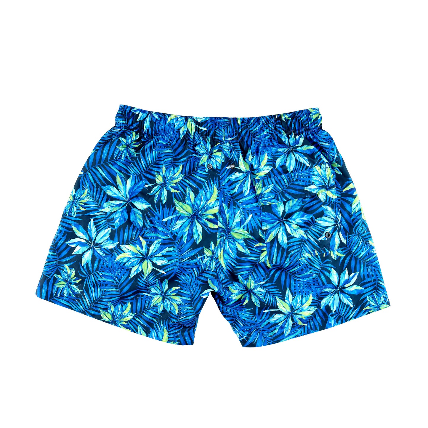 MEN'S SWIM SHORTS GREEN LEAVES