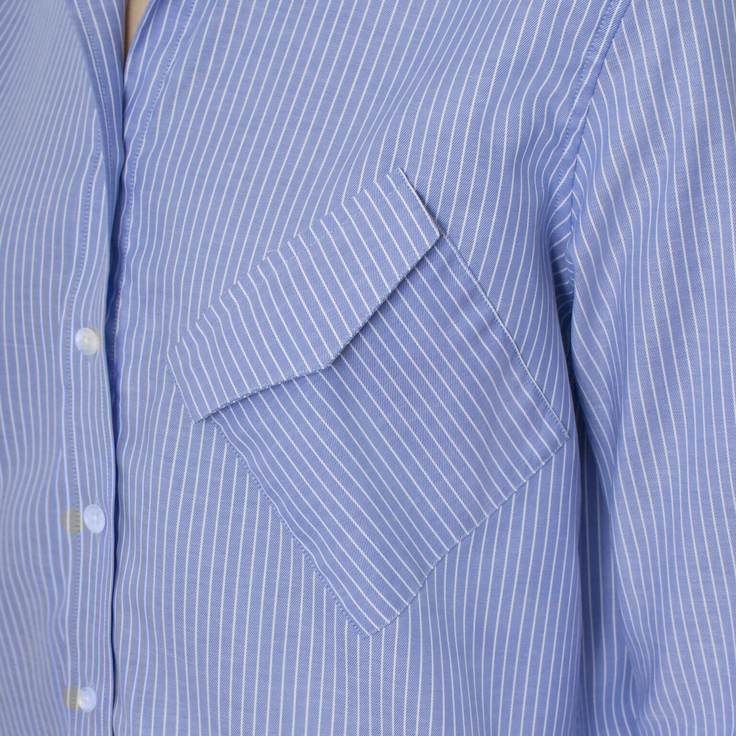 Crooked Boyfriend Shirt - Stripe