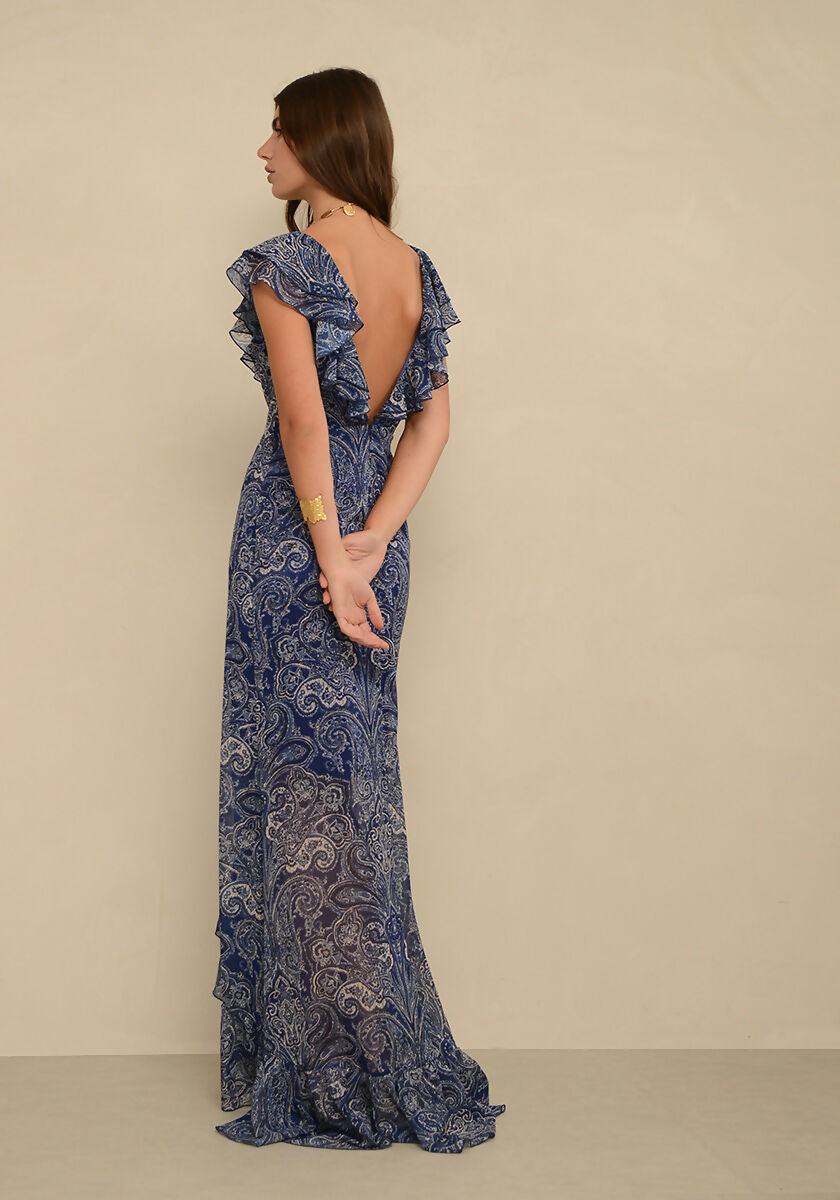 nash-02-venice-dark-blue-print-maxi-muslin-forema-resort-collection-kalokairino-aerino-forema-nashbyna-natashaavloniti-greekdesigner-weddingdresses