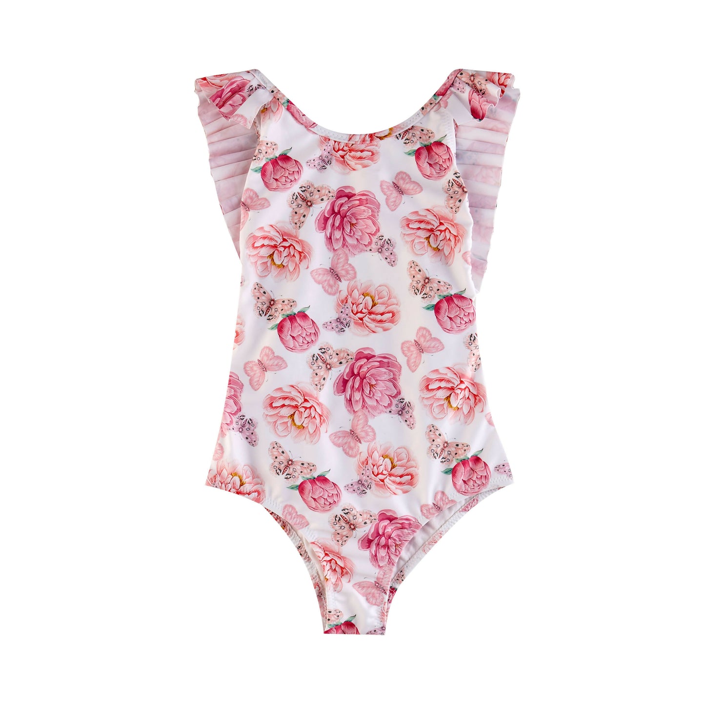 GIRL'S ONE PIECE PLEATED ROMANTIC