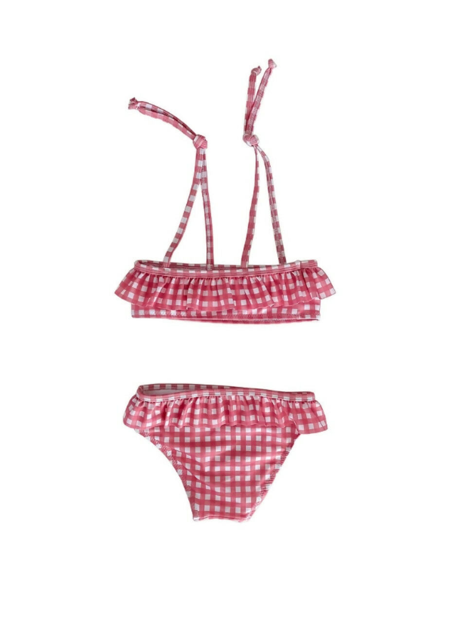 Yoli's Bikini Set – Pink Check