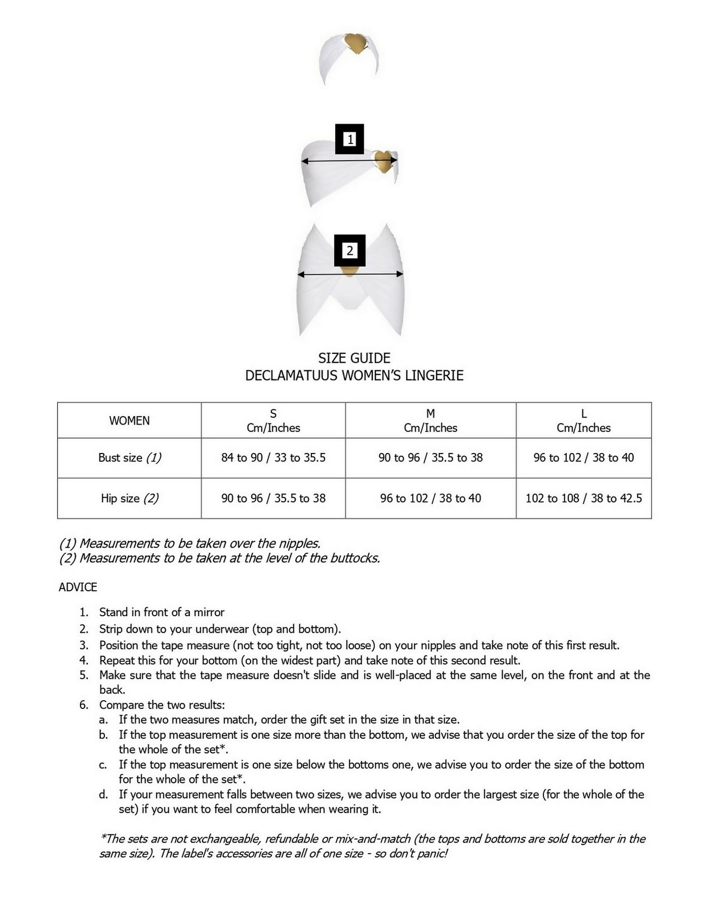 HEART SIZE GUIDE