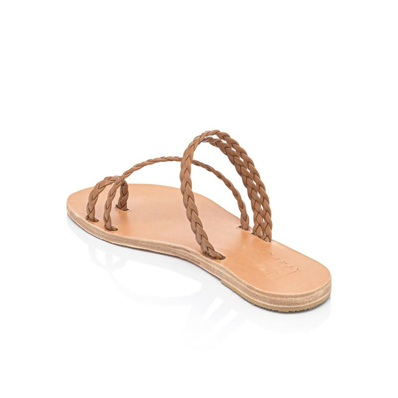 Persephone Brown handmade leather sandals