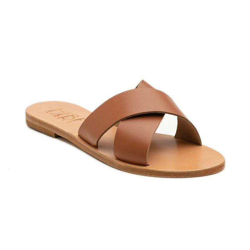 GAIA Handmade Brown Leather Sandals