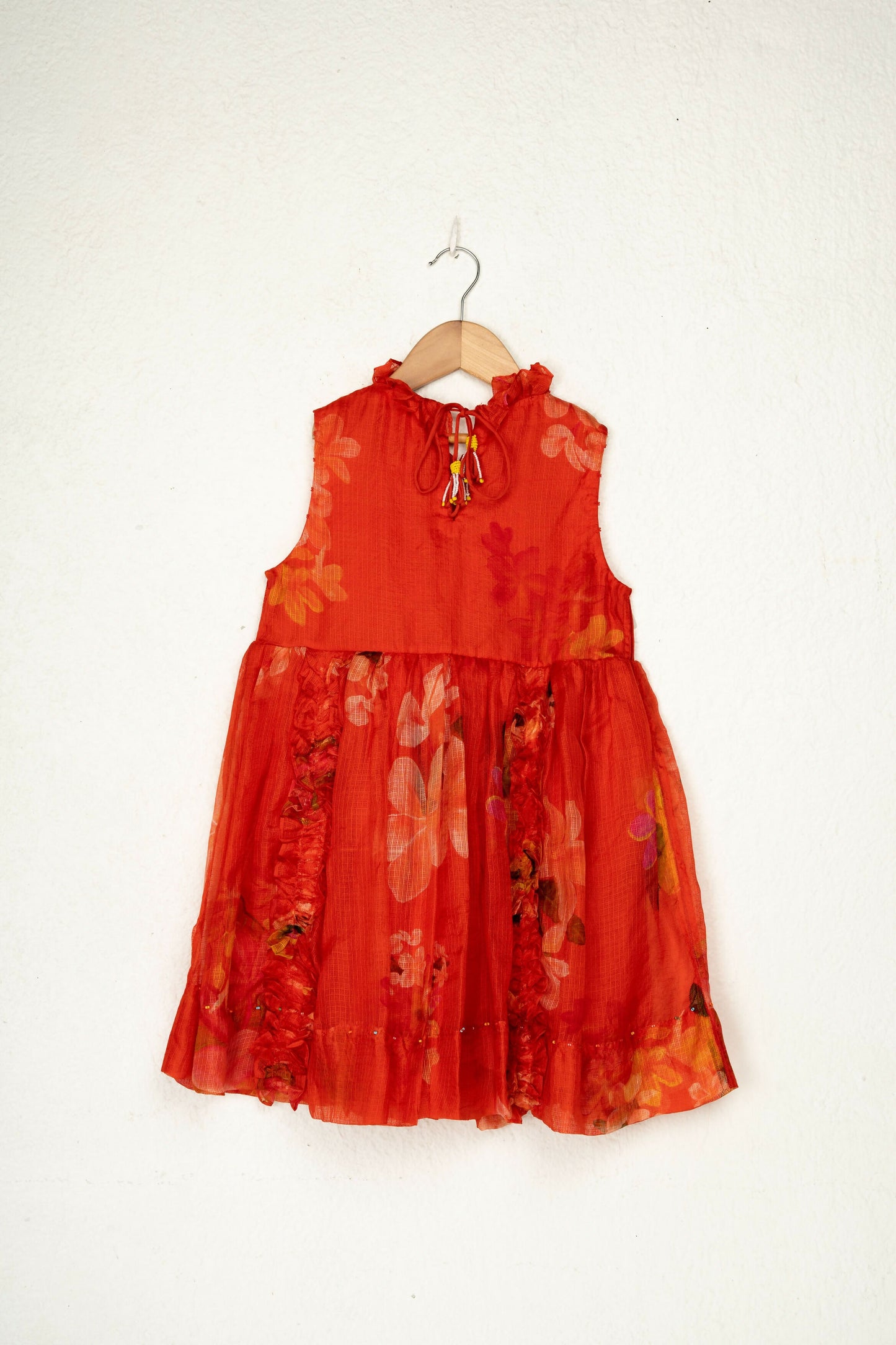BEADED GARDEN DRESS