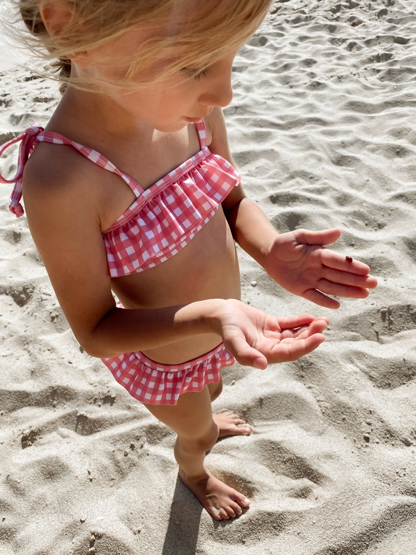 Yoli's Bikini Set – Pink Check