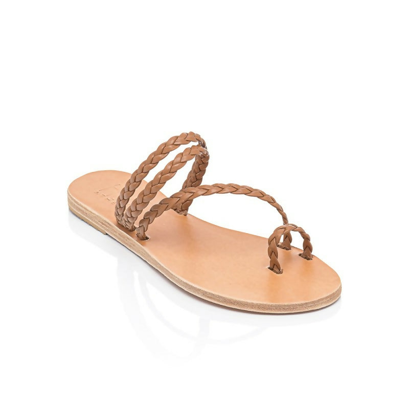 Persephone Brown handmade leather sandals