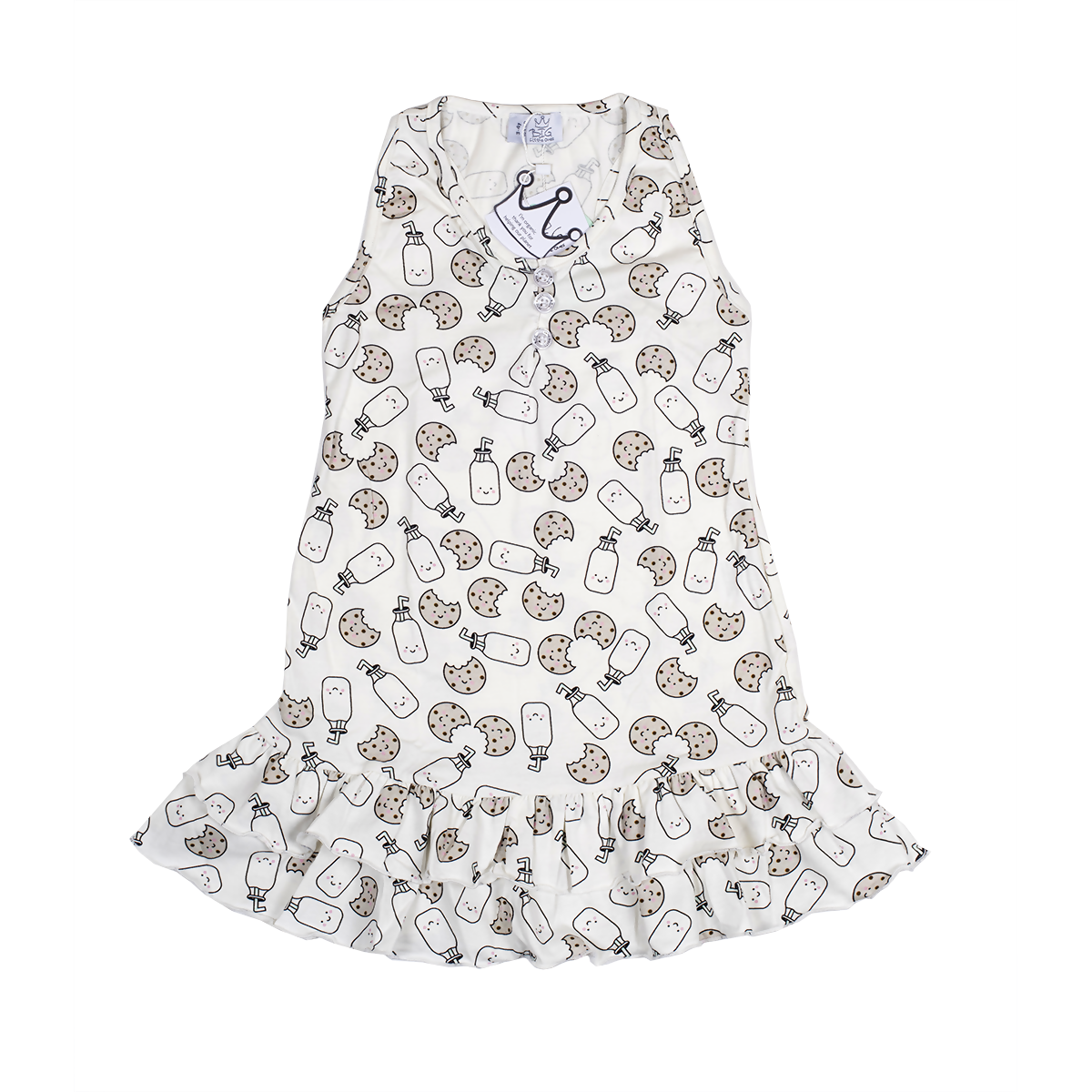Funky Breakfast Summer Nightdress