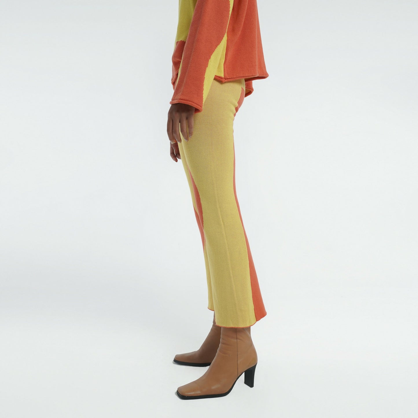 Sunrise Raw Edge Pant in Horizon