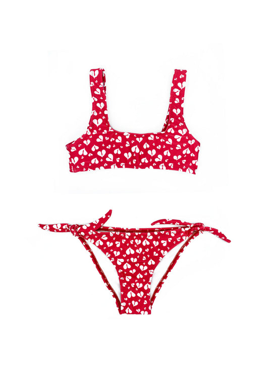 Annie Bikini Set – Red Hearts