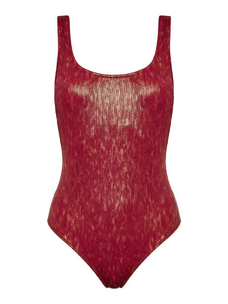 PANDORA SWIMSUIT IN RED TORTUGA