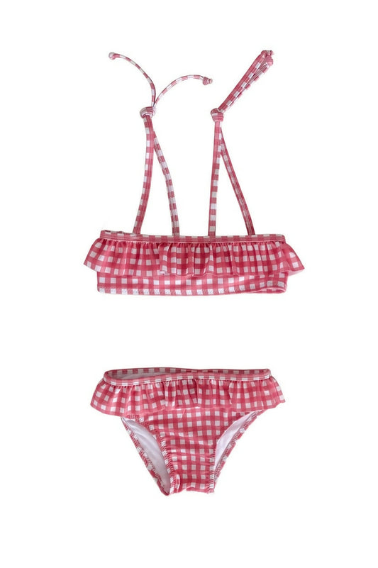 Yoli's Bikini Set – Pink Check