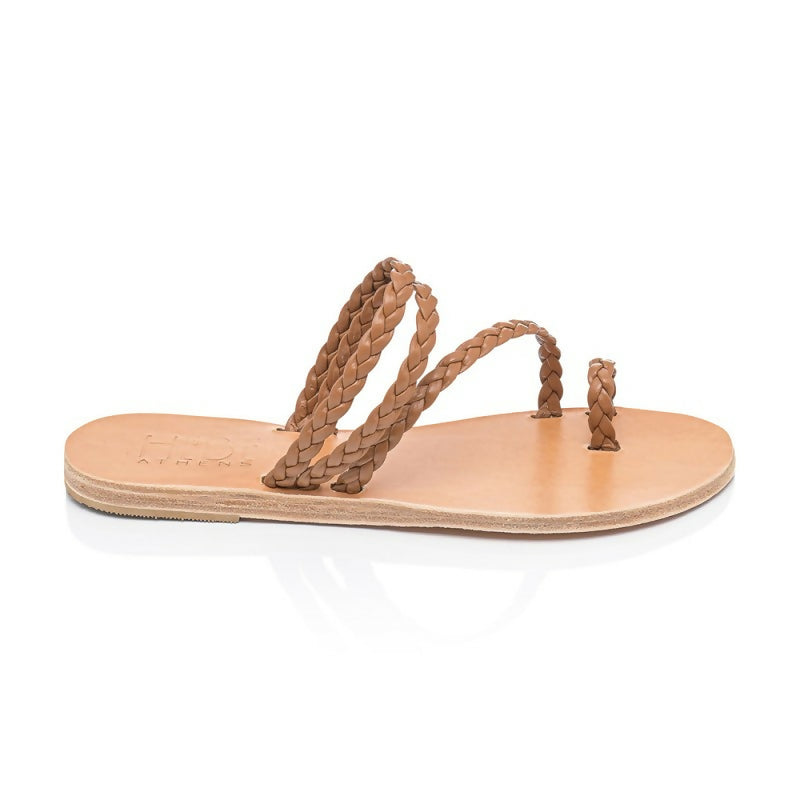 Persephone Brown handmade leather sandals