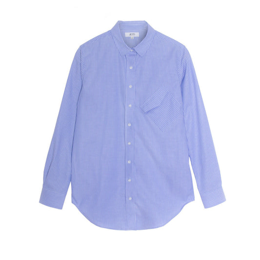 Crooked Boyfriend Shirt - Stripe