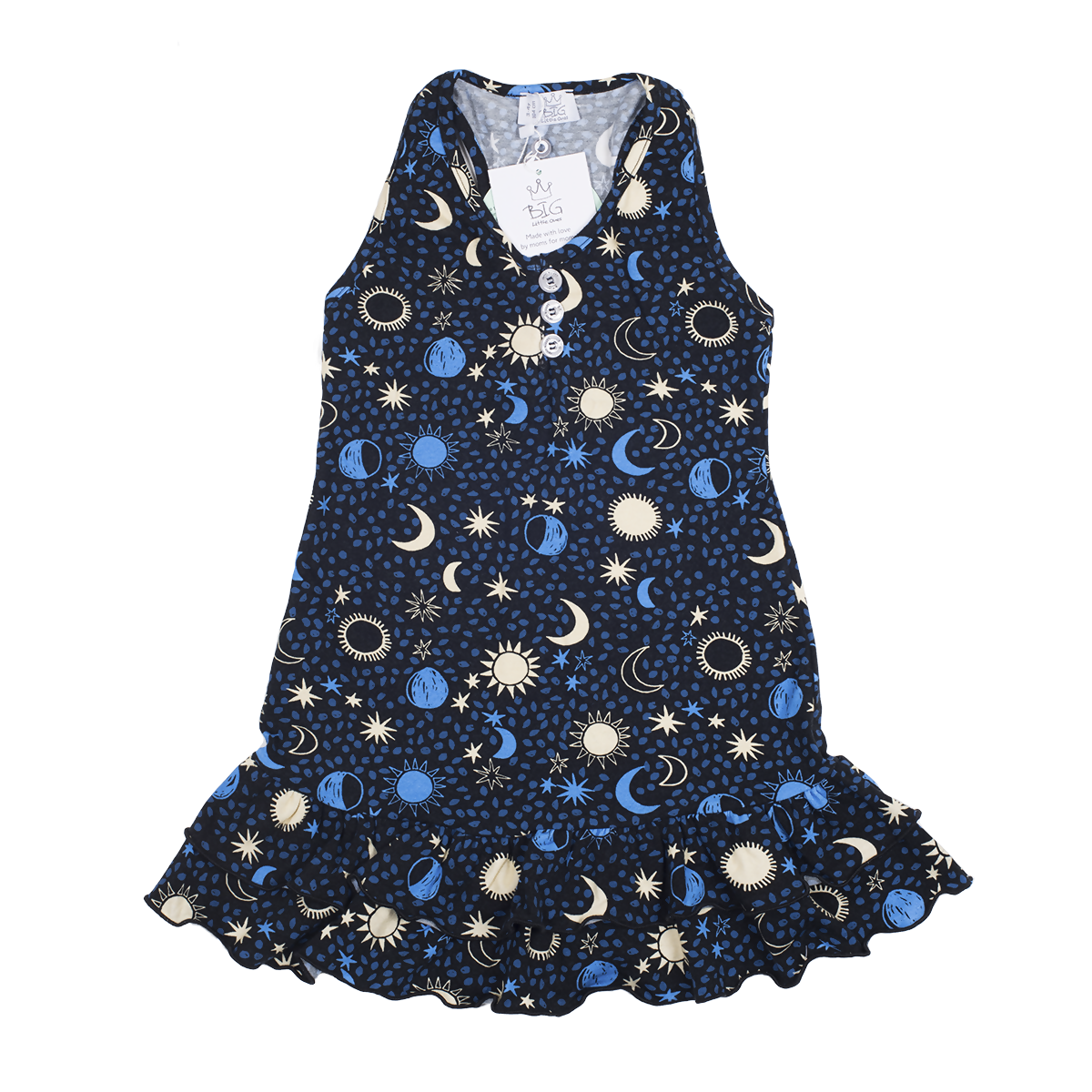 Starry Night Summer Nightdress