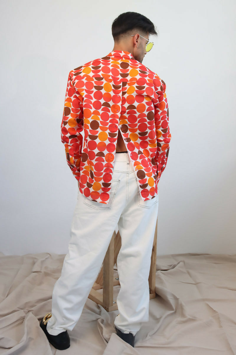 Circle Back to You Shirt in Orange