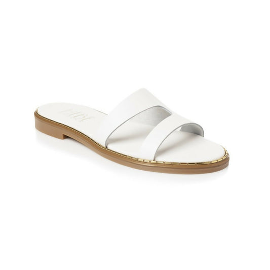 Selene Handamade Leather Sandals - White