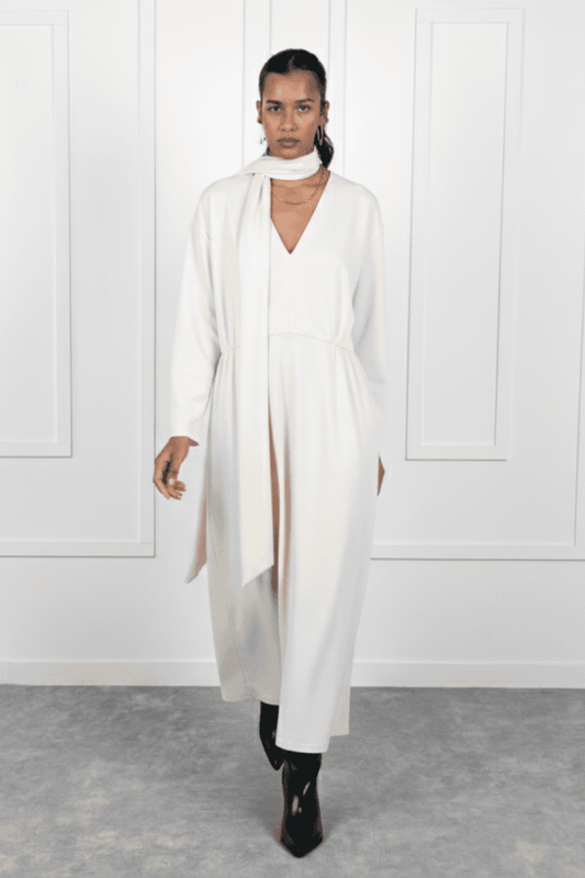 Orvelle Off white Dress