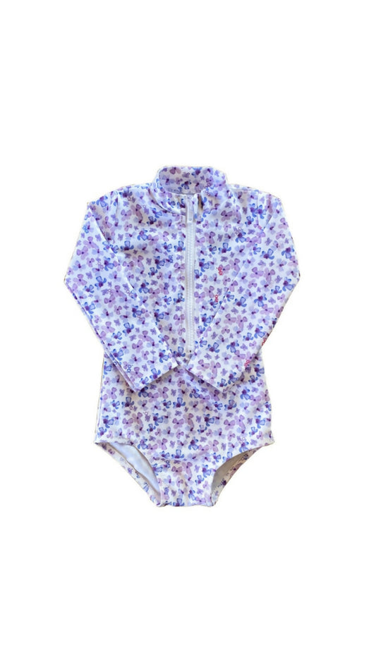 Lilla longsleeve one piece rashguard