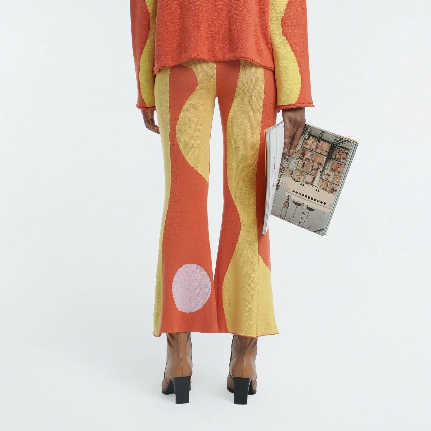 Sunrise Raw Edge Pant in Horizon