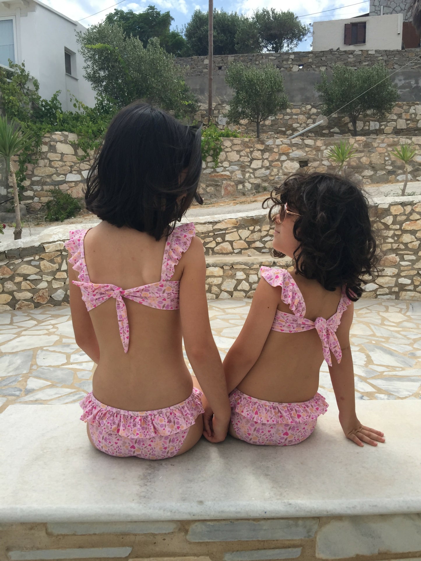 Alice Bikini Set – Pink Flowers